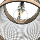 Handmade Wrapped Hemp Rope Natural Pendant - view 2