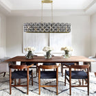 Modern Gold Crystal Chandelier -Luxury Ceiling Fixture - view 2
