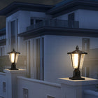 Solar Column Headlights With Dimmable LED - view 2