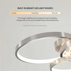 Three-Ring Contemporary LED Ceiling Lamp -Modern Elegance & Soft Illumination - view 6