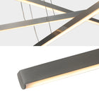 Pendant Lighting Fixture in Silver Integrated LED - view 5