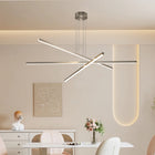 Pendant Lighting Fixture in Silver Integrated LED - view 2