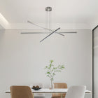 Pendant Lighting Fixture in Silver Integrated LED - view 7