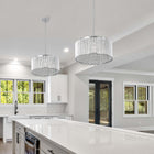 Silver LED Pendant Lighting -Contemporary Elegance & Efficient Illumination - view 3