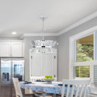 Modern Crystal Chandelier -Elegant Round Design - view 5