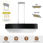 Modern Crystal Chandelier -Sleek Luxury Illumination - view 3