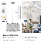 Silver LED Pendant Lighting -Contemporary Elegance & Efficient Illumination - view 8