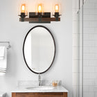 Rustic Vanity Light, Industrial Bathroom Wall Sconce  (No Bulbs) - view 2