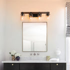 Rustic Vanity Light, Industrial Bathroom Wall Sconce  (No Bulbs) - view 7