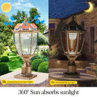 Solar Column Headlights With Dimmable LED - view 6
