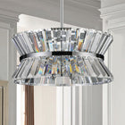 Modern Crystal Chandelier -Elegant Round Design - view 6