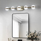 Modern Minimalist Bathroom Vanity Light (Champagne Gold) - view 1