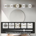 Modern Minimalist Bathroom Vanity Light (Champagne Gold) - view 4