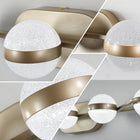 Modern Minimalist Bathroom Vanity Light (Champagne Gold) - view 7