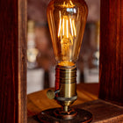 Cosmos Steampunk Pipe Lamp - view 6