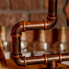 Lámpara de tubo ajustable vintage hecha a mano estilo Steampunk Whisper - view 8