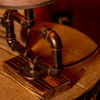 Lámpara de tubo ajustable vintage hecha a mano estilo Steampunk Whisper - view 3