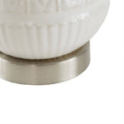 Ceramic White Base Nightstand Table Lamp - view 6
