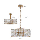 Modern Crystal Drum Chandelier – Timeless Elegance & Radiant Glow - view 7