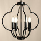 Black Farmhouse Pendant Light with Adjustable Hanging Chain - view 1