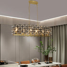Modern Gold Crystal Chandelier -Luxury Ceiling Fixture - view 3