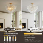 23.6-Inch Gold Ceiling Pendant Light (Non Adjustable Height, No Bulbs) - view 5