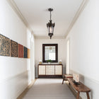 Antique Crown Outdoor Hanging Lantern - view 2