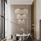 23.6-inch Fancy hanging ceiling lamps luxury modern pendant light crystal chandelier - view 3