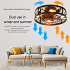 20-Inch Caged Ceiling Fan with Light - view 3