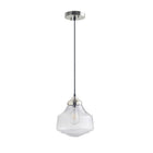 Bell Shaped Farmhouse Glass Pendant - view 2