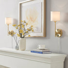 [Set of 2] Wall Light Sconce, Gold Base - view 2