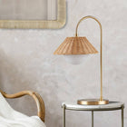 Rattan Weave Shade Table Lamp - view 2