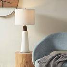Modern Mid-Century Conical Stand Table Lamp - view 2