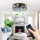 18-inch  Vintage Caged Ceiling Fan Light (Bulb Not Included) - view 1