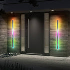 Set of 2 Rgbw Outdoor Waterproof Rectangle Wall Light - view 2