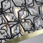 Modern Gold Crystal Chandelier -Luxury Ceiling Fixture - view 7