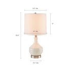 Ceramic White Base Nightstand Table Lamp - view 3