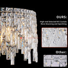 Luxurious Silver Crystal Chandelier -Timeless Elegance & Modern Glamour - view 5