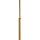 Bell-Shaped Gold Base Floor Lamp - view 4