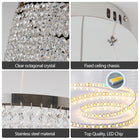 16-inch Luxury Crystal LED Chandelier - view 7