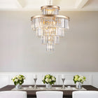 Golden Luxury Crystal Chandelier -Modern Ceiling Light Fixture - view 4