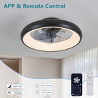 20-inch Black LED Ceiling Fan Light - view 3