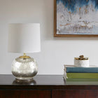 Spotted Silver Base Table Lamp - view 2