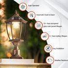 Solar Column Headlights With Dimmable LED - view 3