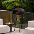 Outdoor&Indoor Tripod Floor Standing Fireplace - view 2