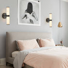 Modern Marble-Effect Wall Sconces -Set of 2 - view 6