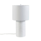 Dimmable Textured Table Lamp, Matte White - view 4