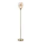 Frosted Glass Bronze Floor Lamp - view 3