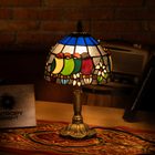 Rainbow Harmony Bloom Tiffany Lamp - view 8
