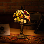 Warm Glow Blossom Tiffany Lamp - view 1